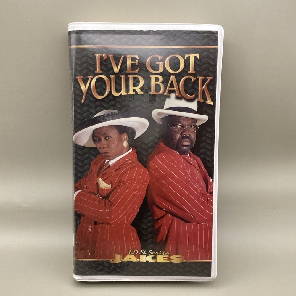 I’ve Got Your Back Gospel Cassette Tapes 4 Set Ministries TD & Serita Jakes